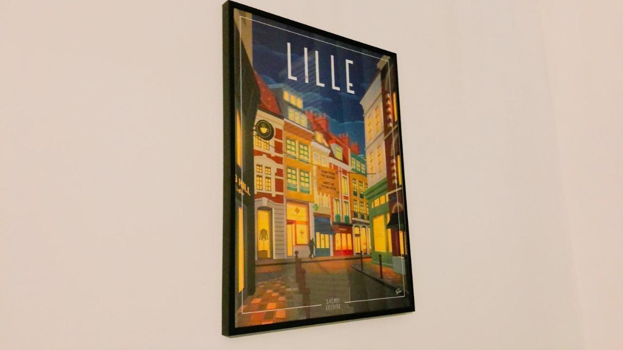 Gare Wifi Metro Musee Calme Confort 6 Lits - Le Ferrum Apartment Roubaix